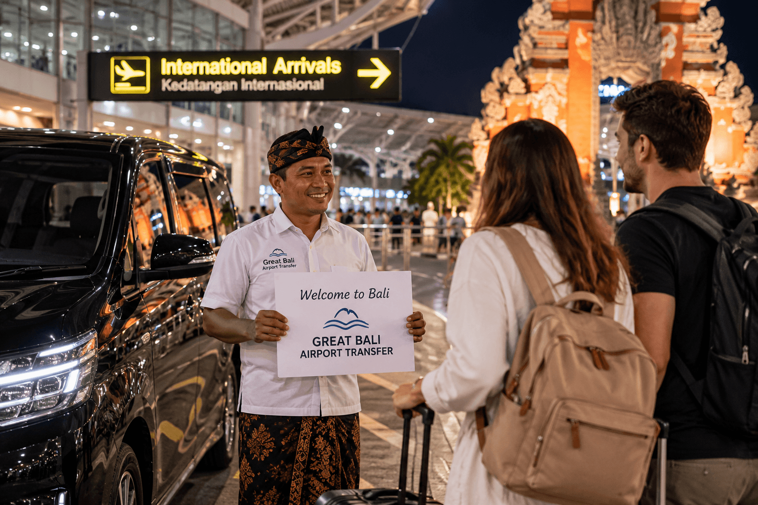 Bali Airport Transfer at Night: Late Arrivals and Midnight Pickup at DPS